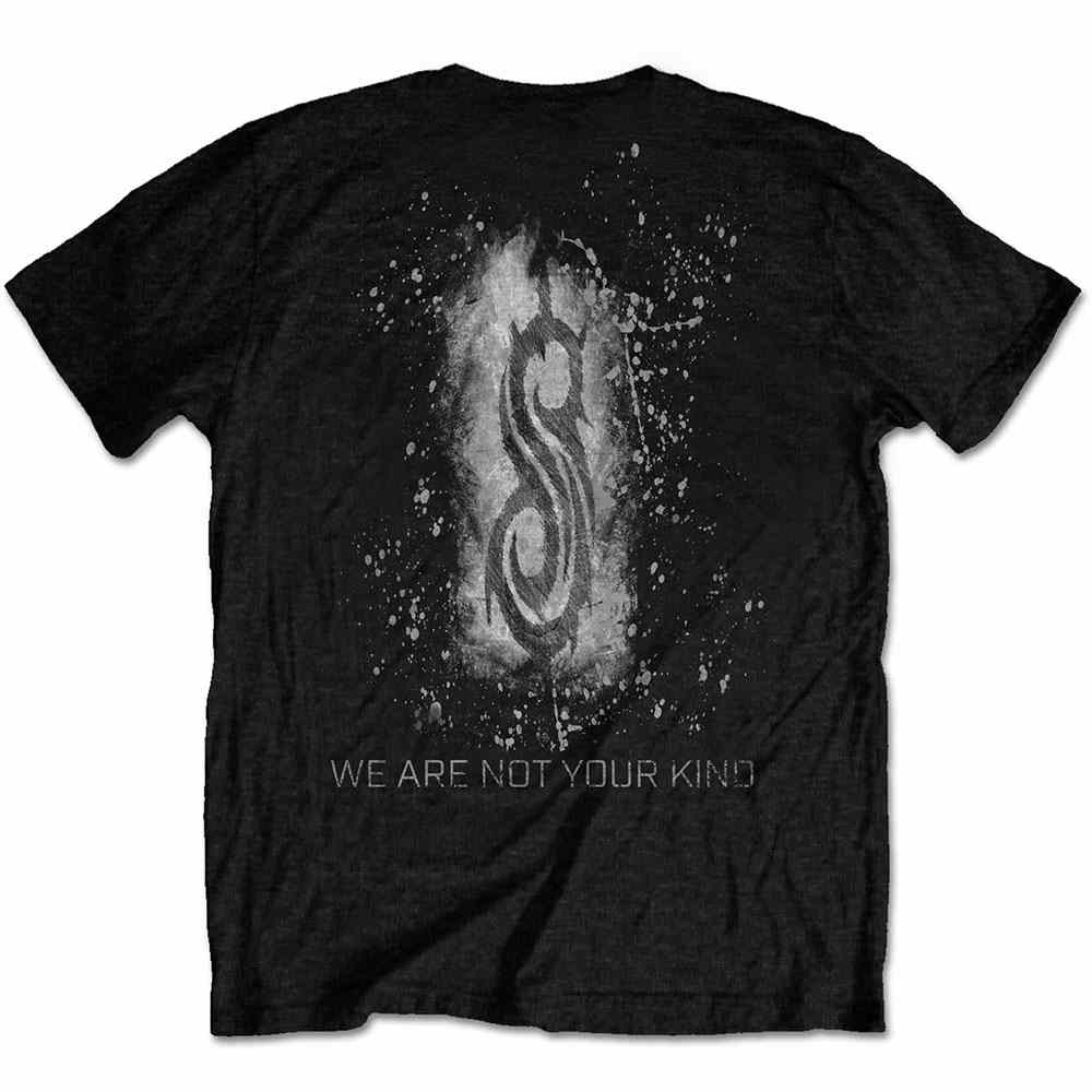 Slipknot - WANYK White Splatter T-shirt Homme - Noir